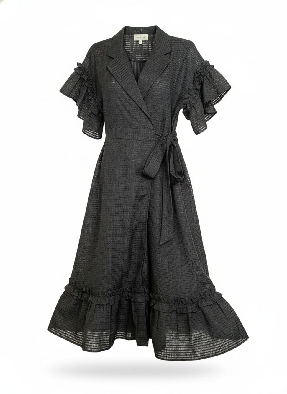 Twist X Turn Women's Black Long Sleeve Maxi Dress Size S/M NWT